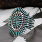 Navajo Needlepoint Turquoise Bracelet