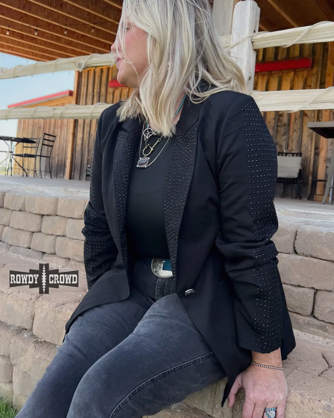 Rhinestone Cowgirl Blazer