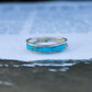 “Bluewater” Inlay Turquoise Ring