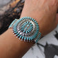 Navajo Needlepoint Turquoise Bracelet