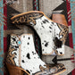 Macey Tooled Cowhide Booties