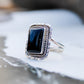 “Mabel” Onyx Ring - Size 8