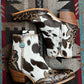 Macey Tooled Cowhide Booties