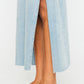 “Tess” Denim Maxi Skirt