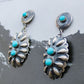 “Gallup” Turquoise Earrings