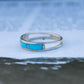 “Bluewater” Inlay Turquoise Ring