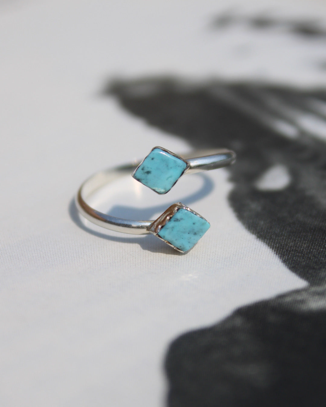 Diamond Turquoise Ring