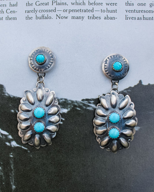 “Gallup” Turquoise Earrings