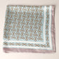 Snaffle Satin Scarf - Turquoise