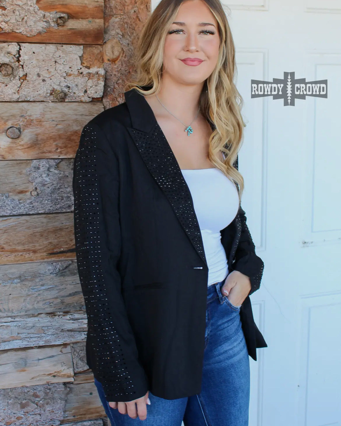 Rhinestone Cowgirl Blazer