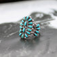 Zuni Turquoise Cluster Ring