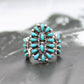 Zuni Turquoise Cluster Ring