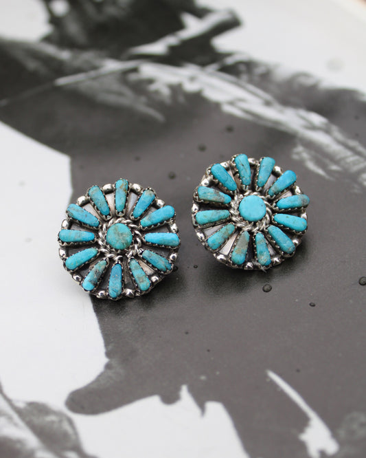 Navajo Cluster Earrings